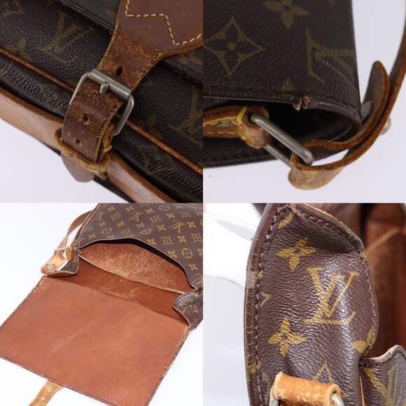 LOUIS VUITTON Monogram Cartouchiere GM Shoulder Bag M51252 - Picture 11 of 13